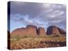 Mount Olga from the West, Northern Territory, Australia-Paolo Koch-Stretched Canvas