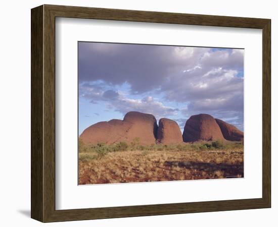 Mount Olga from the West, Northern Territory, Australia-Paolo Koch-Framed Photographic Print
