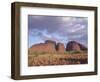 Mount Olga from the West, Northern Territory, Australia-Paolo Koch-Framed Photographic Print