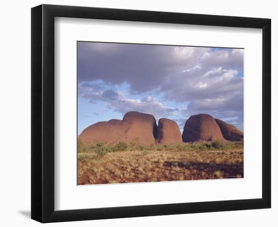 Mount Olga from the West, Northern Territory, Australia-Paolo Koch-Framed Photographic Print