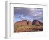 Mount Olga from the West, Northern Territory, Australia-Paolo Koch-Framed Photographic Print