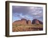 Mount Olga from the West, Northern Territory, Australia-Paolo Koch-Framed Photographic Print