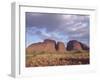 Mount Olga from the West, Northern Territory, Australia-Paolo Koch-Framed Photographic Print