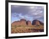 Mount Olga from the West, Northern Territory, Australia-Paolo Koch-Framed Photographic Print