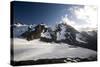 Mount Olympus and Blue Glacier-Colin Brynn-Stretched Canvas