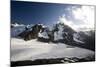 Mount Olympus and Blue Glacier-Colin Brynn-Mounted Photographic Print