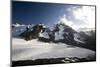 Mount Olympus and Blue Glacier-Colin Brynn-Mounted Photographic Print