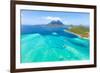 Mount Otemanu at Bora Bora-noblige-Framed Photographic Print