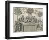 Mount Parnassus (After Raphael), Ca, 1510-15-Marcantonio Raimondi-Framed Giclee Print