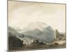 Mount Parnassus from the Road Between Livadia and Delphi, C. 1790-John Robert Cozens-Mounted Giclee Print