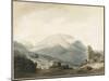 Mount Parnassus from the Road Between Livadia and Delphi, C. 1790-John Robert Cozens-Mounted Giclee Print