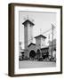 Mount Pelee, Coney Island, N.Y.-null-Framed Photo