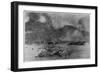 Mount Pelee Saint-Pierre Martinique 48 Hours after the Eruption-H.c. Seppings Wright-Framed Art Print