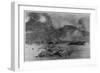 Mount Pelee Saint-Pierre Martinique 48 Hours after the Eruption-H.c. Seppings Wright-Framed Art Print