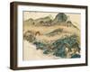 Mount Penglai (Mountain of Immortal), 1924-Tessai Tomioka-Framed Giclee Print