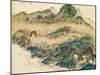 Mount Penglai (Mountain of Immortal), 1924-Tessai Tomioka-Mounted Giclee Print