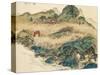 Mount Penglai (Mountain of Immortal), 1924-Tessai Tomioka-Stretched Canvas