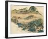 Mount Penglai (Mountain of Immortal), 1924-Tessai Tomioka-Framed Giclee Print