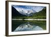 Mount Prisojnik (2,547M) and Mount Razor (2,601M) Viewed from Kranjska Gora. Triglav Np, Slovenia-Zupanc-Framed Photographic Print