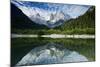 Mount Prisojnik (2,547M) and Mount Razor (2,601M) Viewed from Kranjska Gora. Triglav Np, Slovenia-Zupanc-Mounted Photographic Print