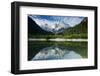 Mount Prisojnik (2,547M) and Mount Razor (2,601M) Viewed from Kranjska Gora. Triglav Np, Slovenia-Zupanc-Framed Photographic Print