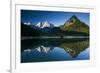 Mount Prisojnik (2,547M) and Mount Razor (2,601M) with Reflection in a Lake, Triglav Np, Slovenia-Zupanc-Framed Photographic Print