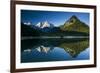 Mount Prisojnik (2,547M) and Mount Razor (2,601M) with Reflection in a Lake, Triglav Np, Slovenia-Zupanc-Framed Photographic Print