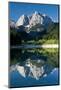 Mount Prisojnik (2,547M) with Reflection in a Small Pond , Kranjska Gora, Triglav Np, Slovenia-Zupanc-Mounted Photographic Print