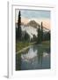 'Mount Rainier and Reflection Lake', c1916-Asahel Curtis-Framed Photographic Print