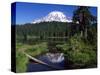 Mount Rainier and Reflection Lake-Terry Eggers-Stretched Canvas