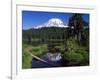 Mount Rainier and Reflection Lake-Terry Eggers-Framed Photographic Print