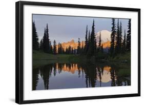 Mount Rainier at Dawn-Ken Archer-Framed Photographic Print