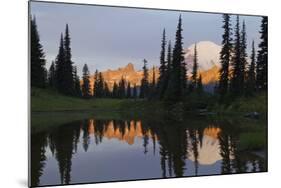 Mount Rainier at Dawn-Ken Archer-Mounted Photographic Print