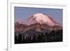 Mount Rainier at sunrise in Mount Rainier National Park, Washington State, USA-Chuck Haney-Framed Photographic Print