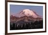 Mount Rainier at sunrise in Mount Rainier National Park, Washington State, USA-Chuck Haney-Framed Photographic Print