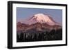 Mount Rainier at sunrise in Mount Rainier National Park, Washington State, USA-Chuck Haney-Framed Photographic Print