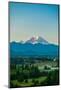 Mount Rainier at sunset, Washington State, USA-Laura Grier-Mounted Photographic Print