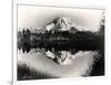 Mount Rainier From Spanaway Lake, 1922-Asahel Curtis-Framed Giclee Print