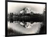 Mount Rainier From Spanaway Lake, 1922-Asahel Curtis-Framed Giclee Print