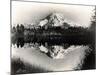 Mount Rainier From Spanaway Lake, 1922-Asahel Curtis-Mounted Giclee Print