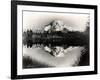 Mount Rainier From Spanaway Lake, 1922-Asahel Curtis-Framed Giclee Print