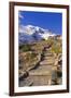 Mount Rainier from the Skyline Trail, Paradise Park, Mount Rainier National Park, Washington State,-Russ Bishop-Framed Photographic Print