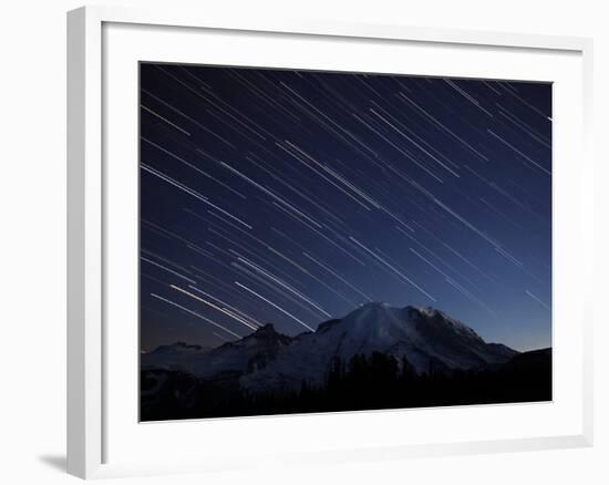 Mount Rainier, Mount Rainier National Park, Washington, USA-Jamie & Judy Wild-Framed Photographic Print