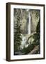 Mount Rainier Nat'l Park, Washington - View of Comet Falls, c.1912-Lantern Press-Framed Art Print