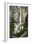 Mount Rainier Nat'l Park, Washington - View of Comet Falls, c.1912-Lantern Press-Framed Art Print