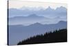 Mount Rainier National Park, Cascade Mountains-Ken Archer-Stretched Canvas