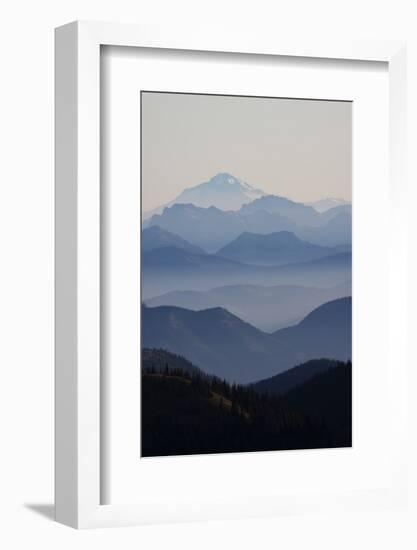 Mount Rainier National Park, Cascade Mountains-Ken Archer-Framed Photographic Print