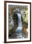 Mount Rainier National Park - Christine Falls-Lantern Press-Framed Art Print