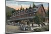 'Mount Rainier National Park Inn', c1916-Asahel Curtis-Mounted Photographic Print