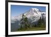 Mount Rainier National Park, Mount Rainier-Ken Archer-Framed Photographic Print